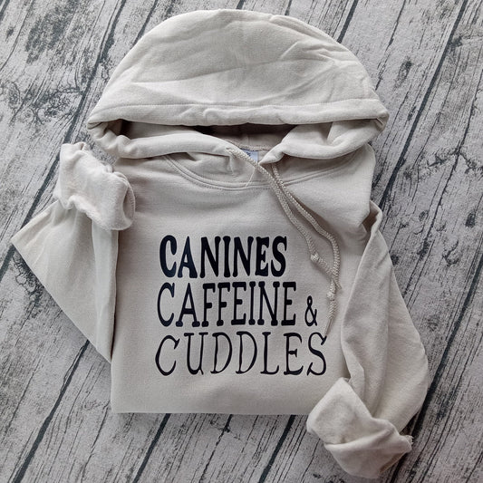 Canines/Cats, Caffeine & Cuddles Shirts